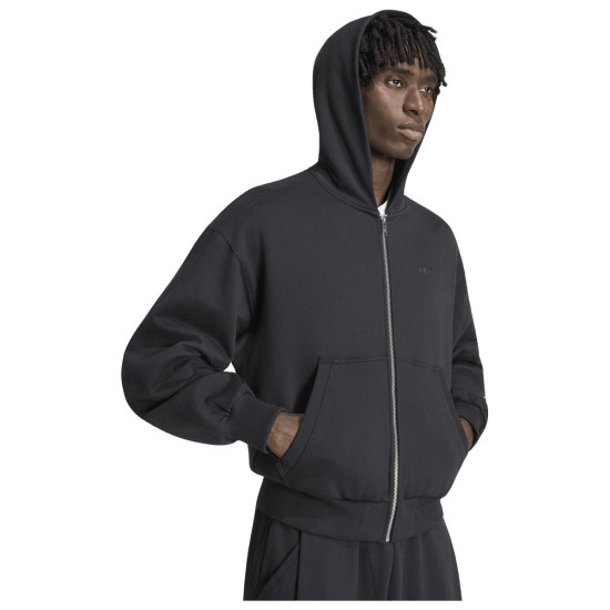Adidas Ανδρική ζακέτα Premium Essentials Cropped Full-Zip Hoodie